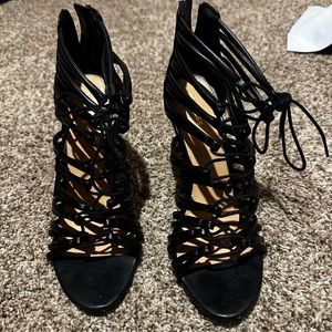 Express wedge heels size 8